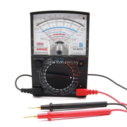 SANWA YX361TR Analog Multimeter | YX-361TR Analog Multitesters SANWA YX361TR Analog Multimeter | YX-361TR Analog Multitesters